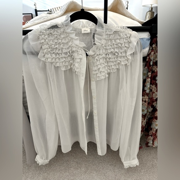 Aritzia Wilfred gemme blouse brand new - Picture 2 of 3